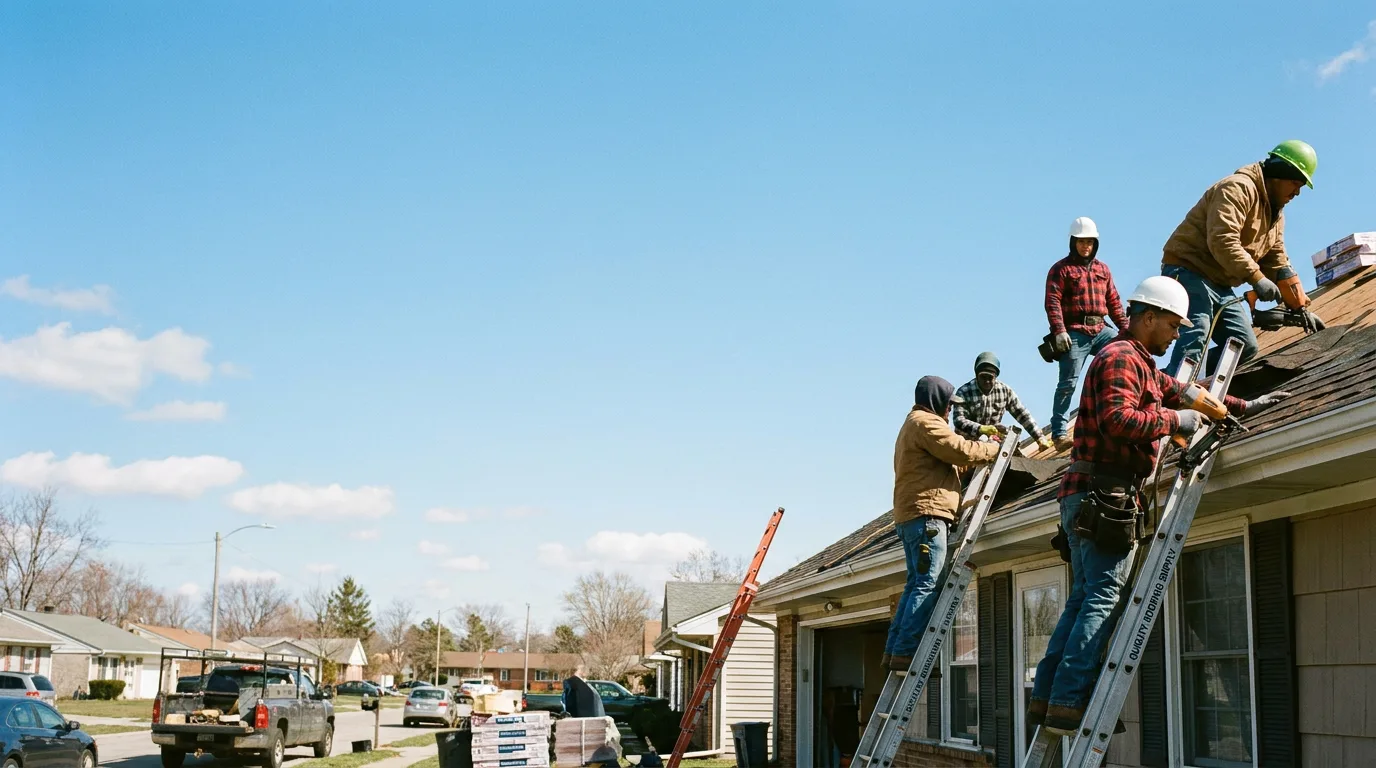 Roofing in Braidwood, IL near me